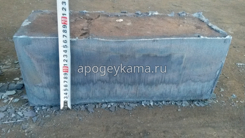 Газокислородна резка конструкционной стали толщиной от 120 мм GR 126
